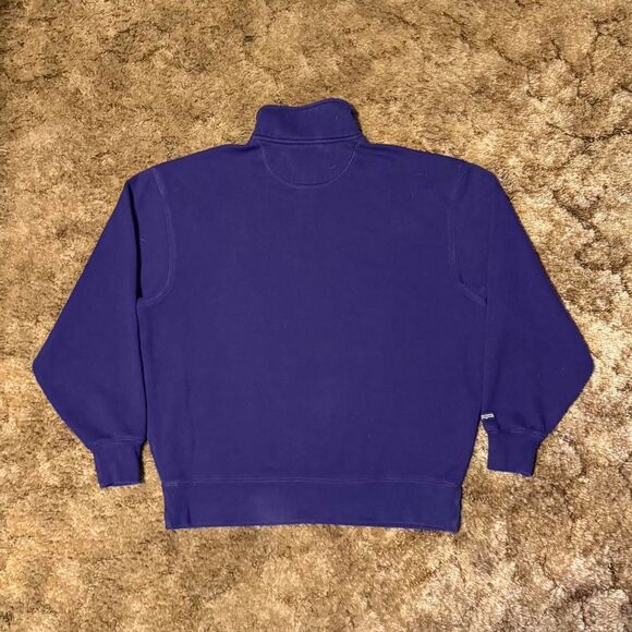 Vintage TCU Horned Frogs College Sportswear Jansport Sweatshirt Purple Large - Picture 8 of 8